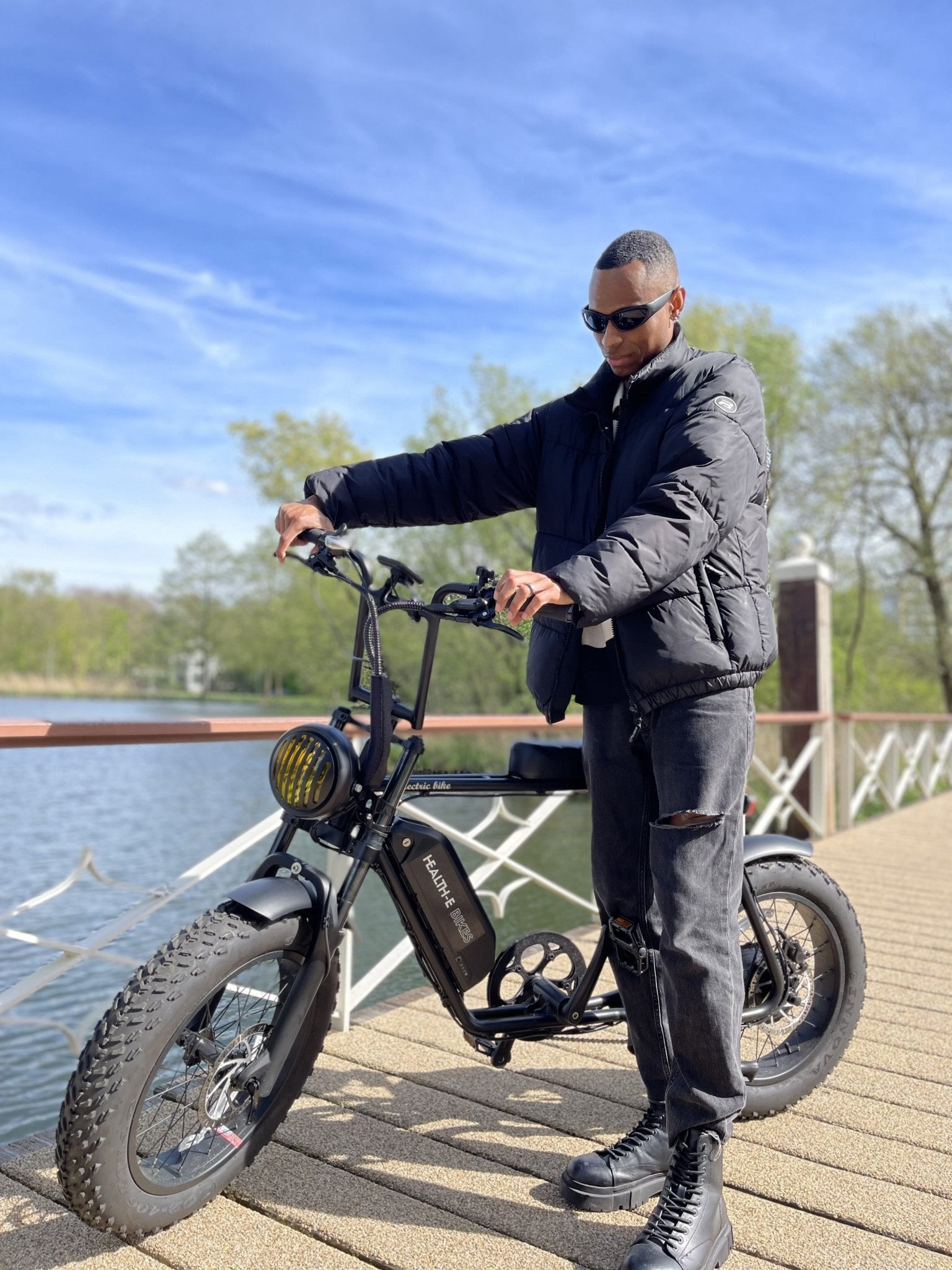 Road cruiser black - Health - e bikes